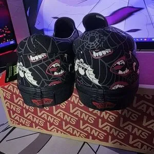 Vans | Shoes | New Vans Slip On Glow In The Dark Frights 